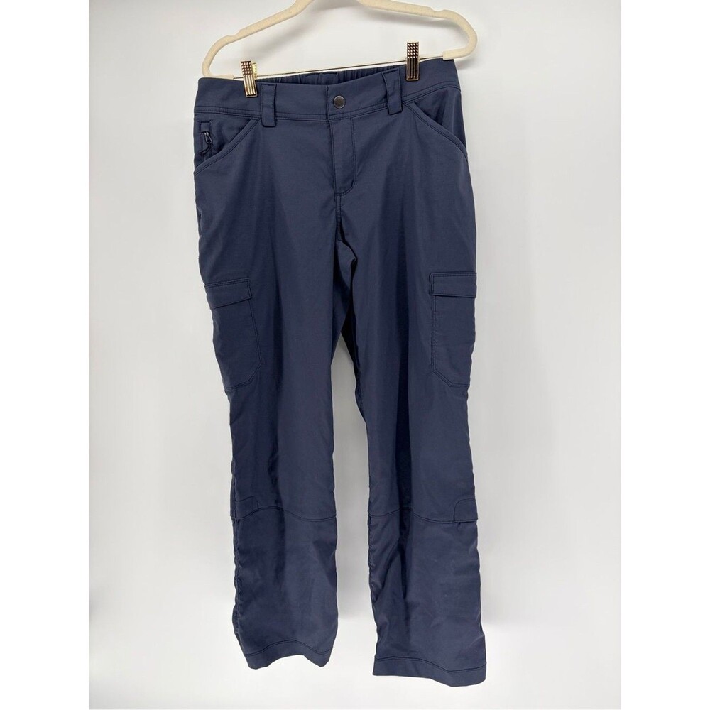 Women’s Duluth Dry on The Fly Pants 8 x 29” “Ink” Navy/Gray Hiking Outdoor